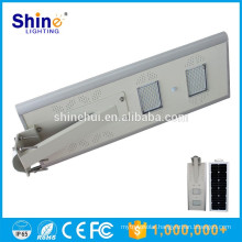 Factory Wholesale 50W All In One 50w solar auto-sensing outdoor led street light